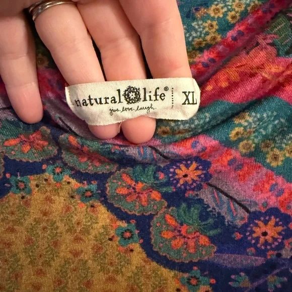 NATURAL LIFE Multicolor Maxi Skirt - Picture 3 of 3